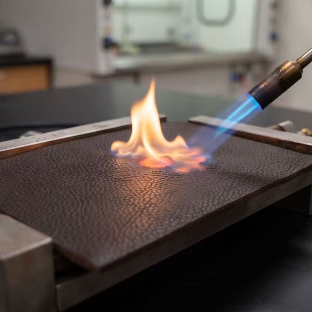 far 25.853 fire resistant test